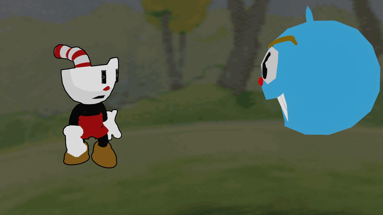 Cuphead(fully rigged and textured)
